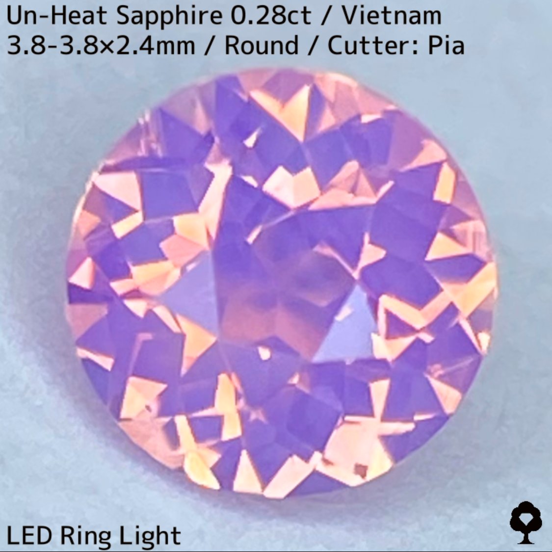 Un-Heat Sapphire 0.28ct / Vietnam