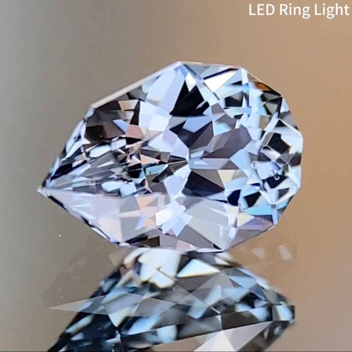 Bluish Grey Spinel 0.583ct / Iron Cobalt / Tanzania