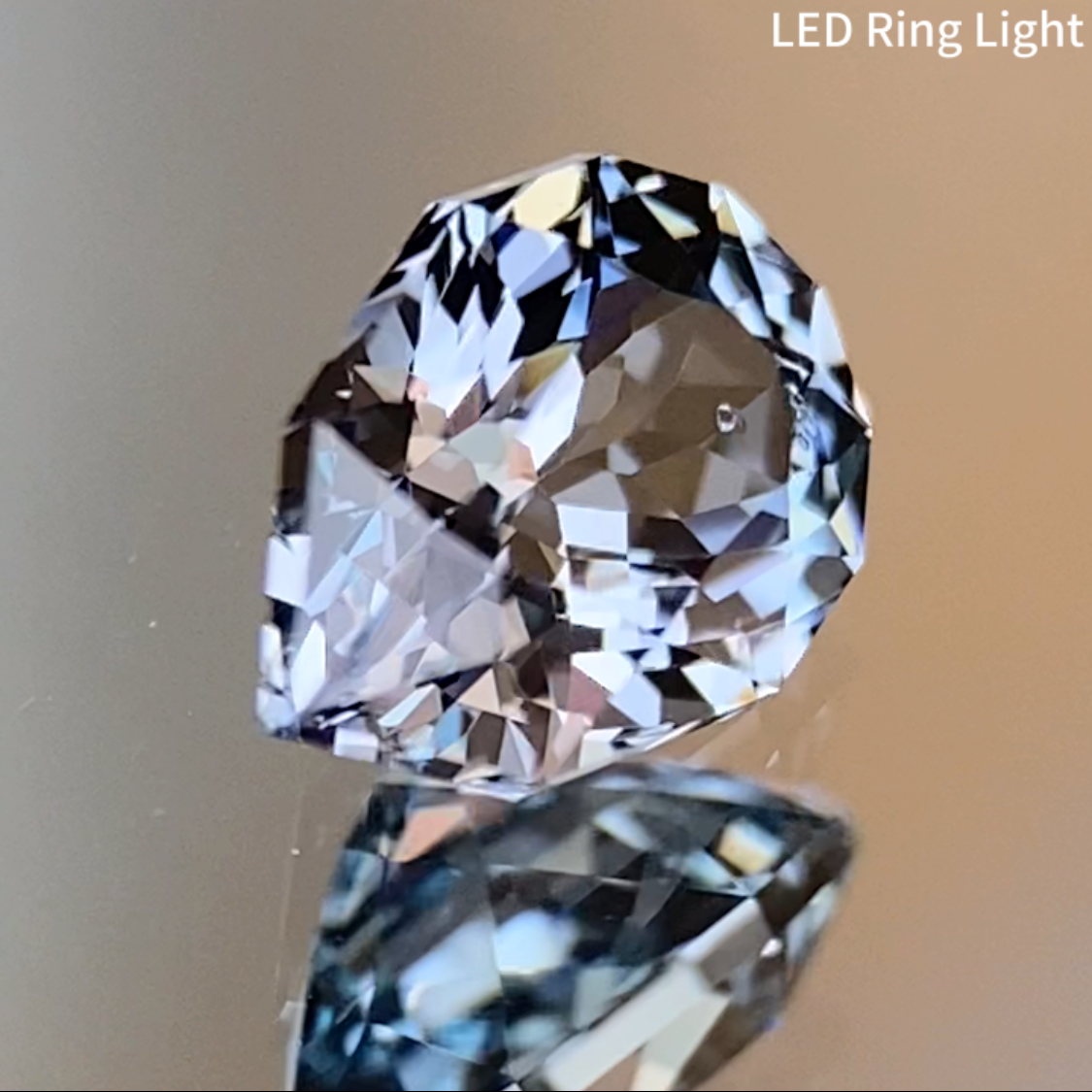 Bluish Grey Spinel 0.583ct / Iron Cobalt / Tanzania