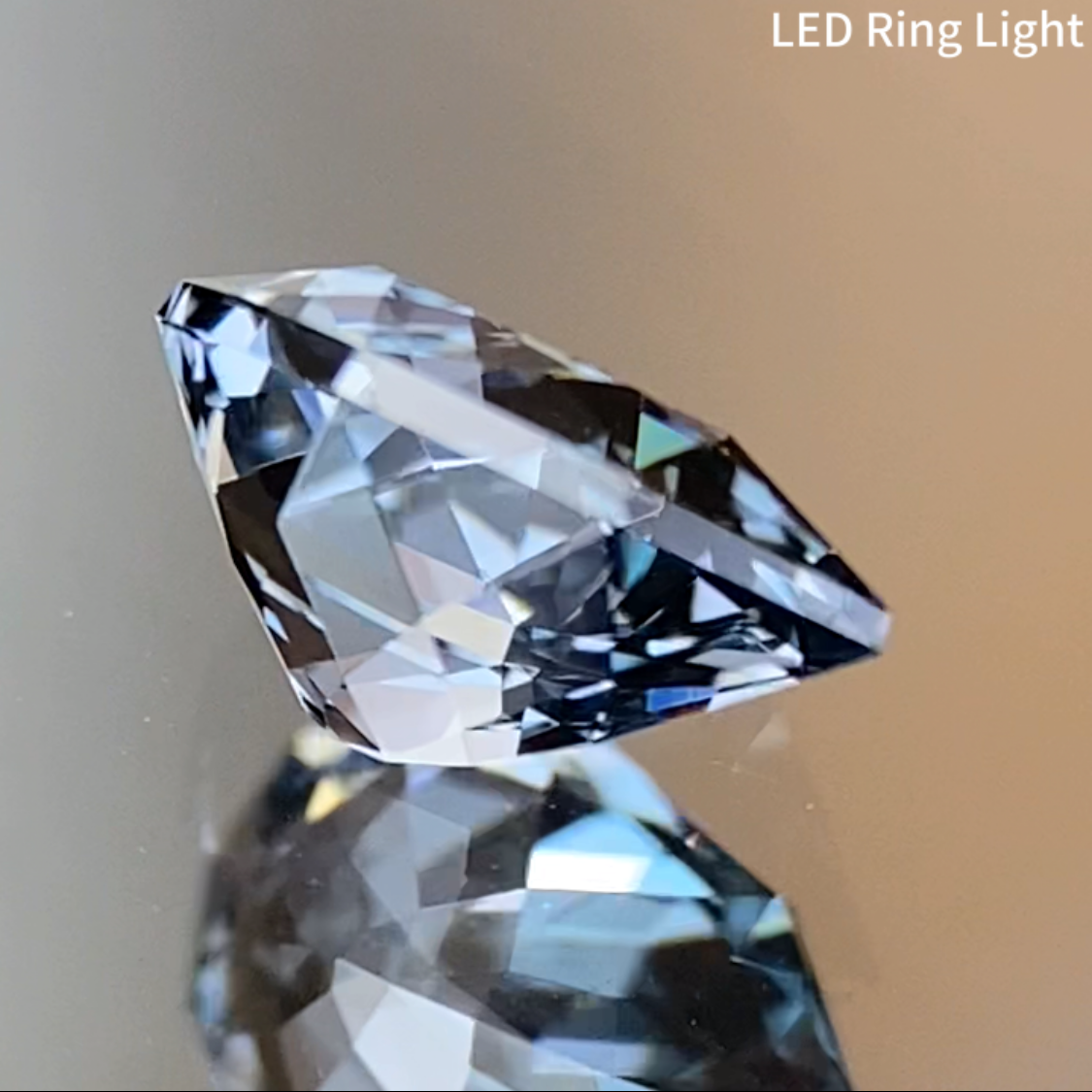 Bluish Grey Spinel 0.583ct / Iron Cobalt / Tanzania