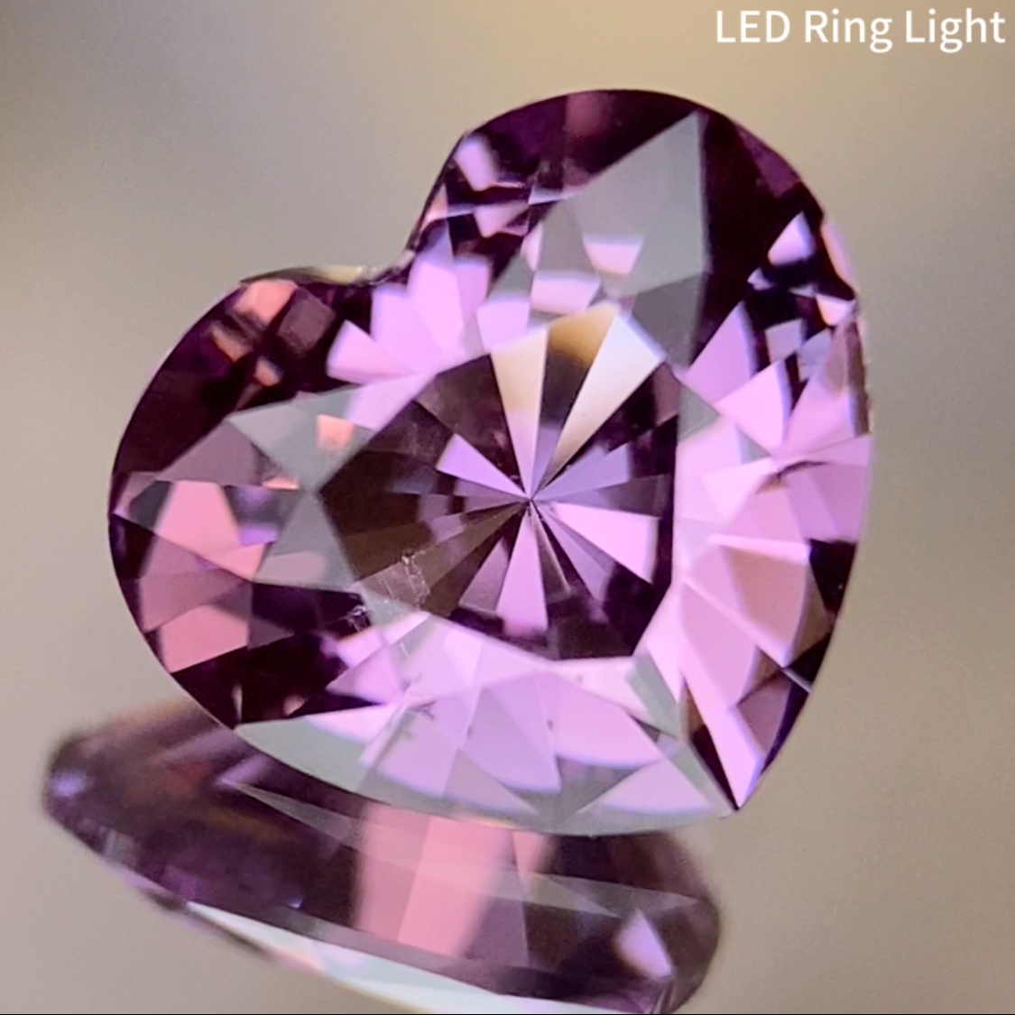 Orangy Purple Spinel 1.108ct / Tanzania
