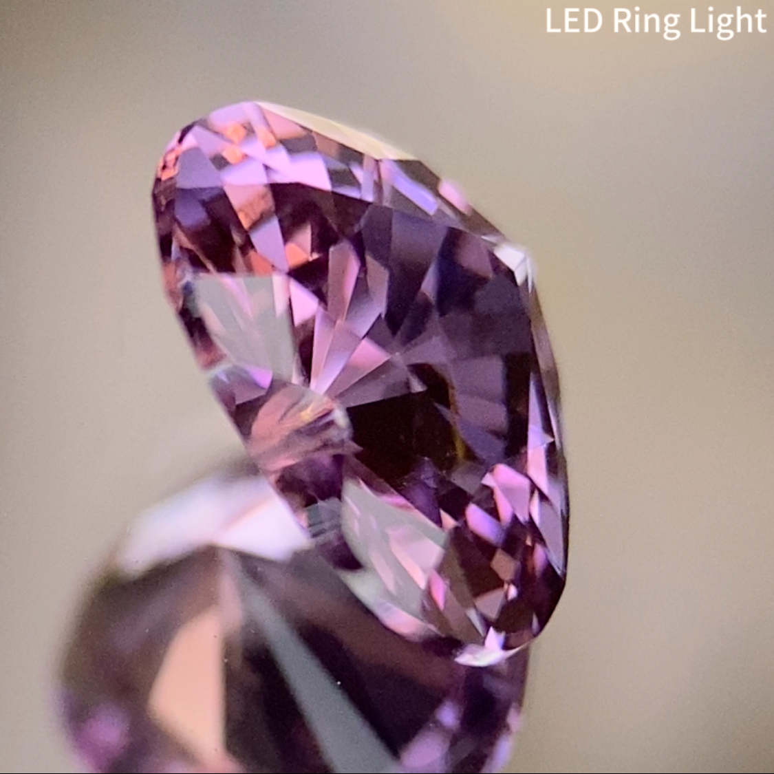Orangy Purple Spinel 1.108ct / Tanzania