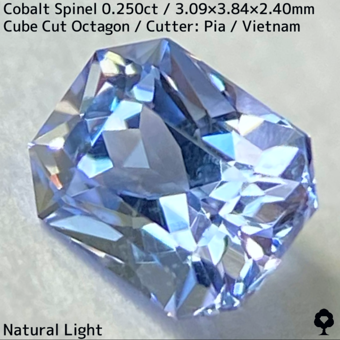 Cobalt Spinel 0.250ct / Vietnam
