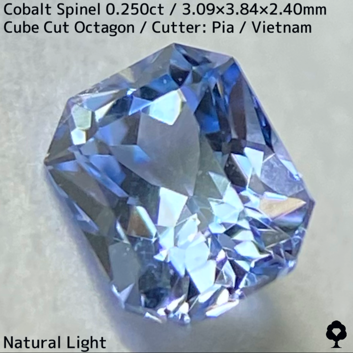 Cobalt Spinel 0.250ct / Vietnam