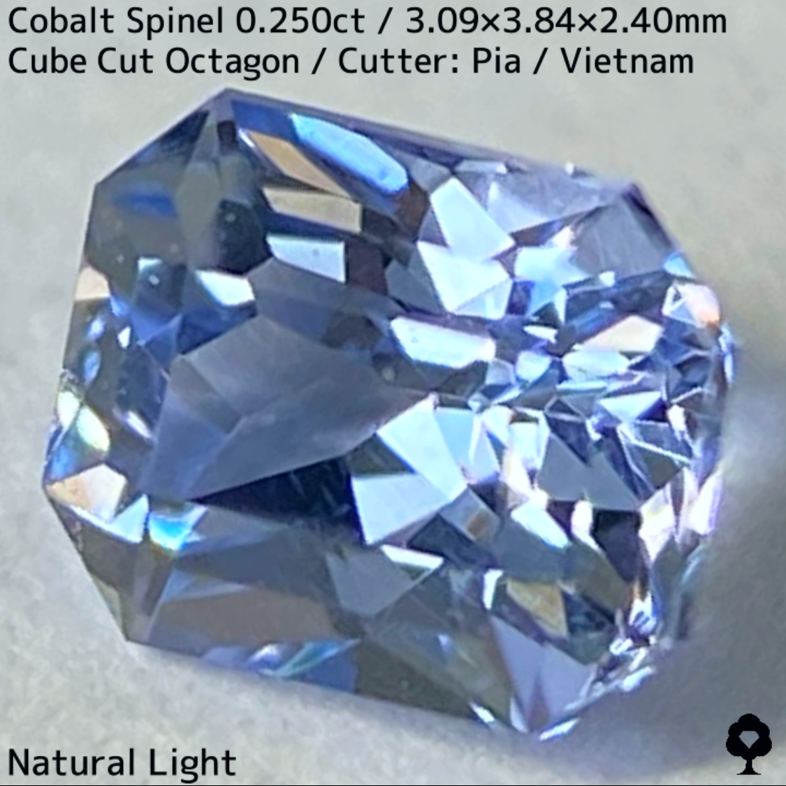 Cobalt Spinel 0.250ct / Vietnam
