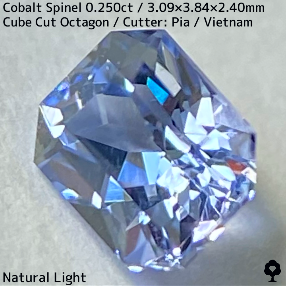Cobalt Spinel 0.250ct / Vietnam