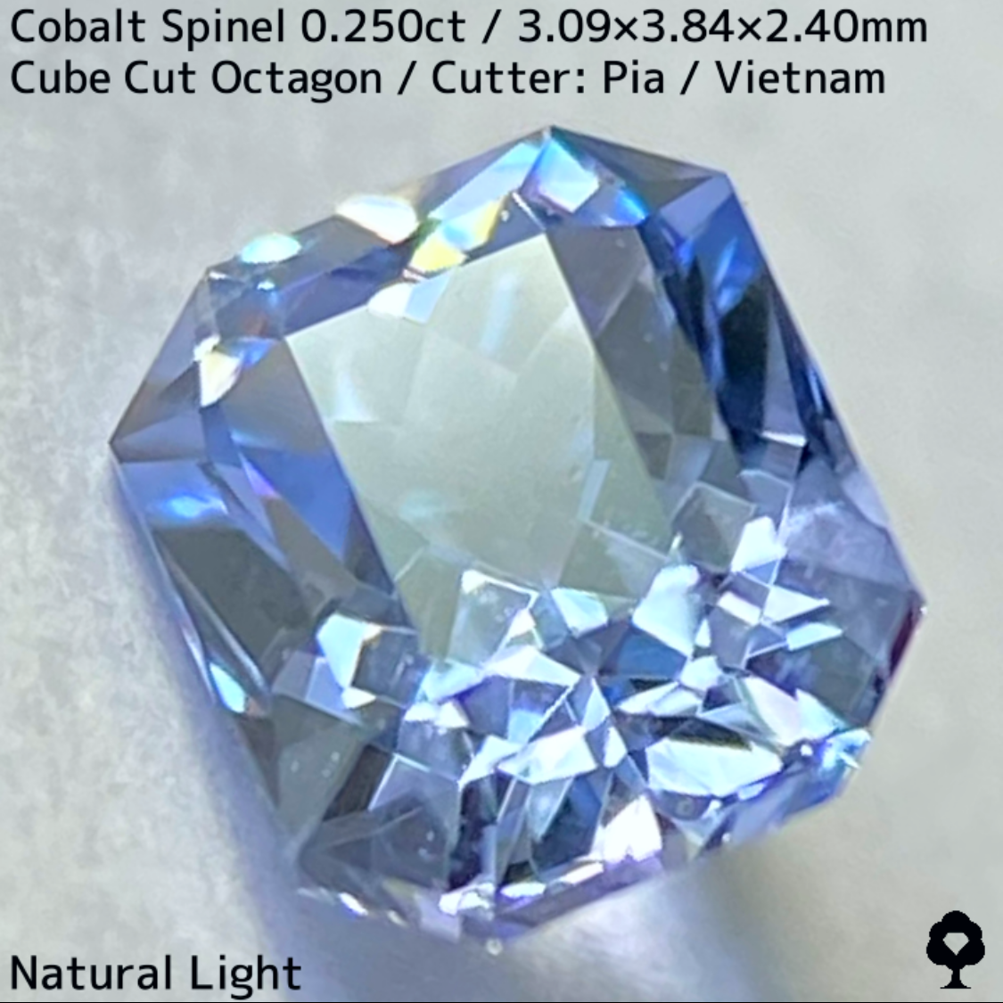 Cobalt Spinel 0.250ct / Vietnam