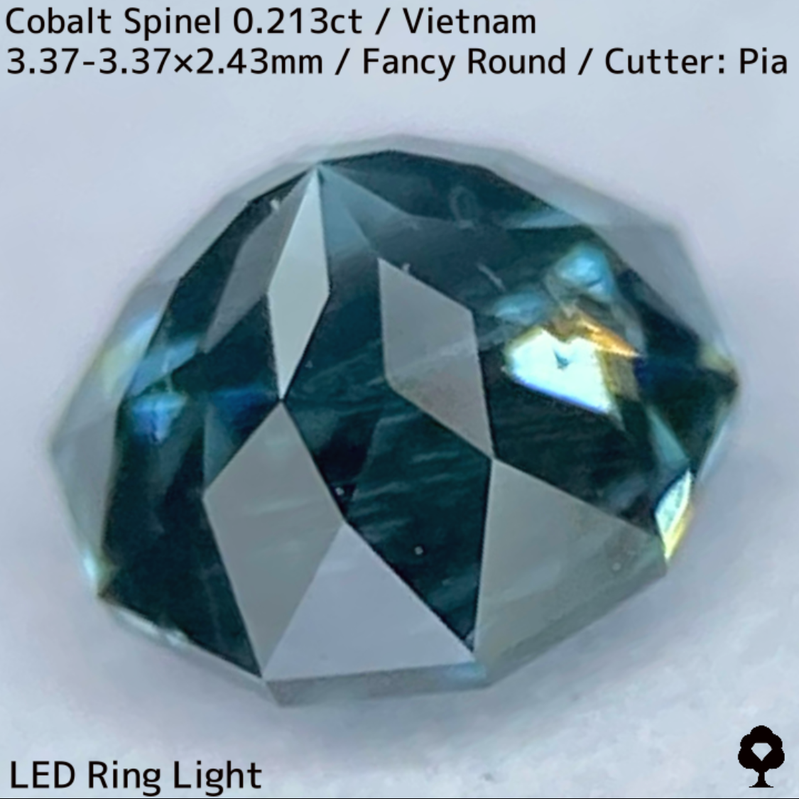 Cobalt Spinel 0.213ct / Vietnam