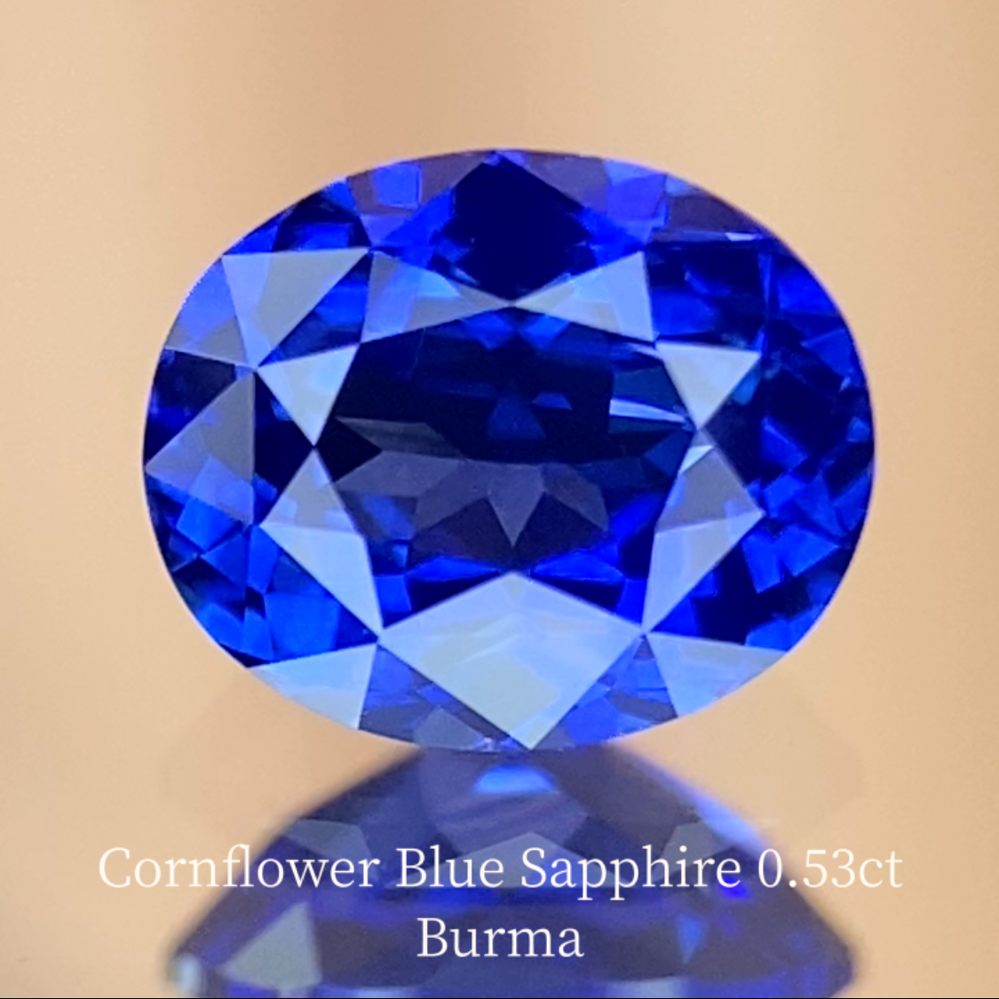 【禁断の最強セット】マヘンゲスピネル0.505ct & コーンフラワーブルーサファイア0.530ct