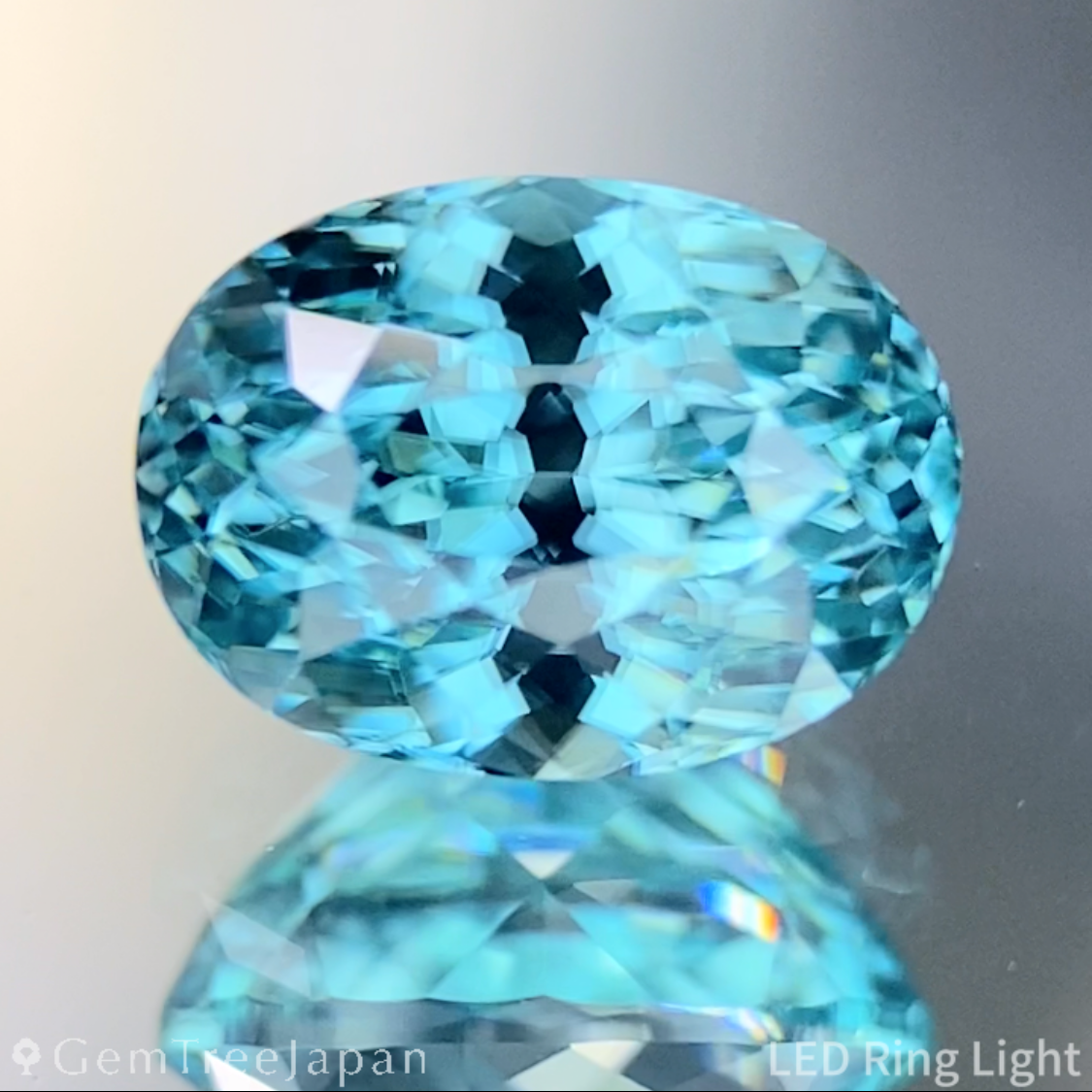 Blue Zircon 1.701ct (Tenebresence) / Cambodia