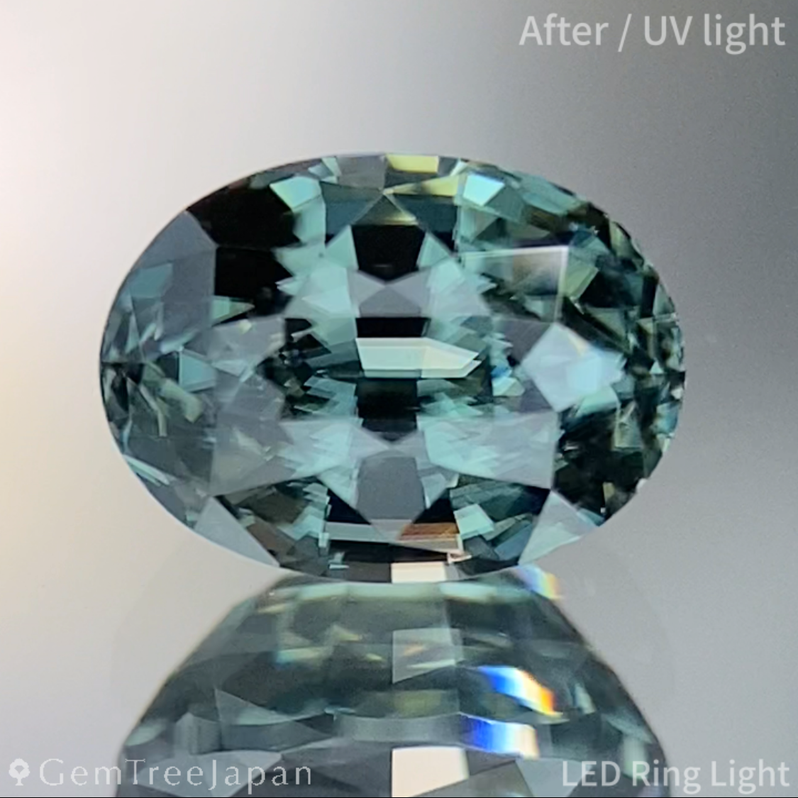 UV Tenebresent Zircon 1.562ct / Cambodia