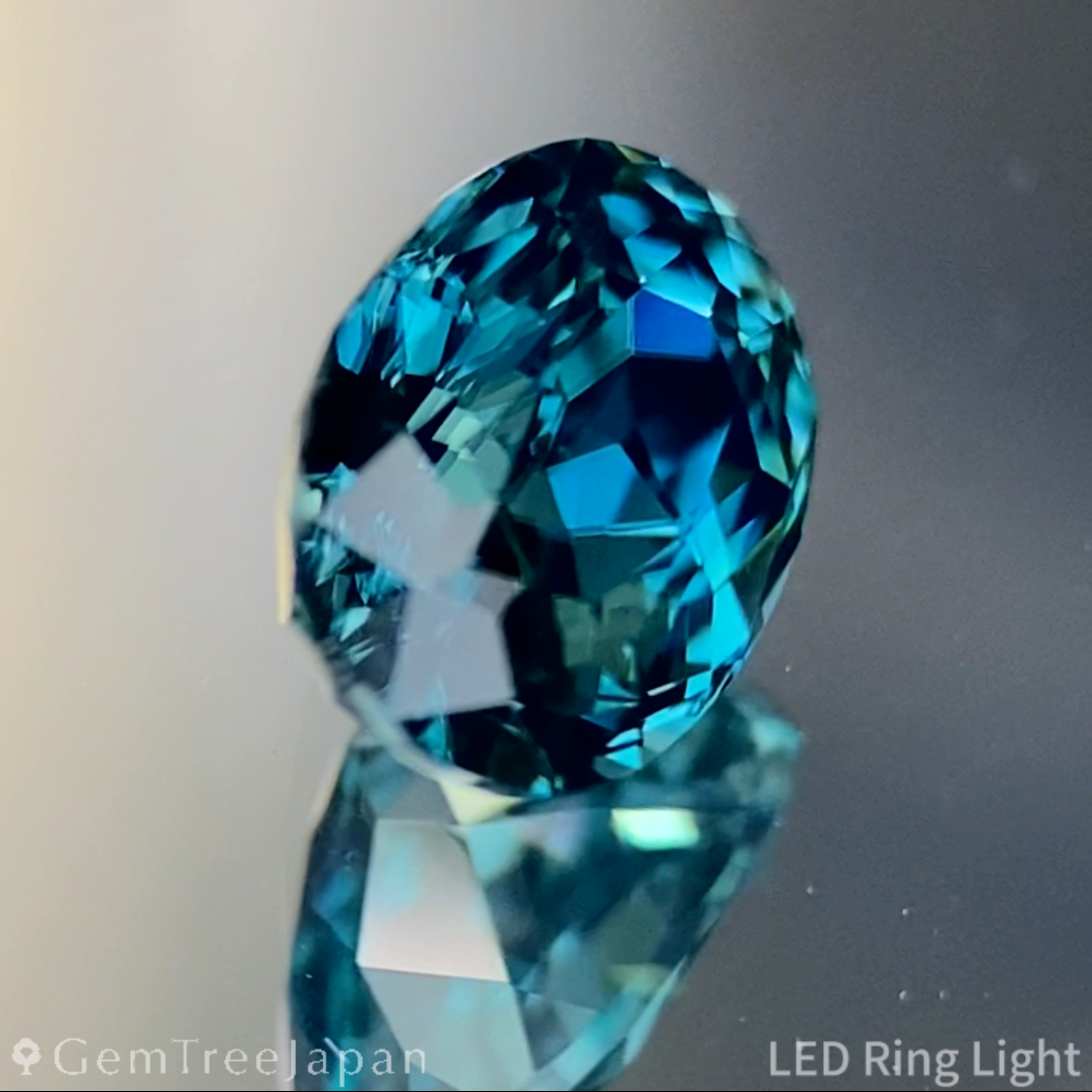 Greenish Blue Zircon 1.19ct / Cambodia