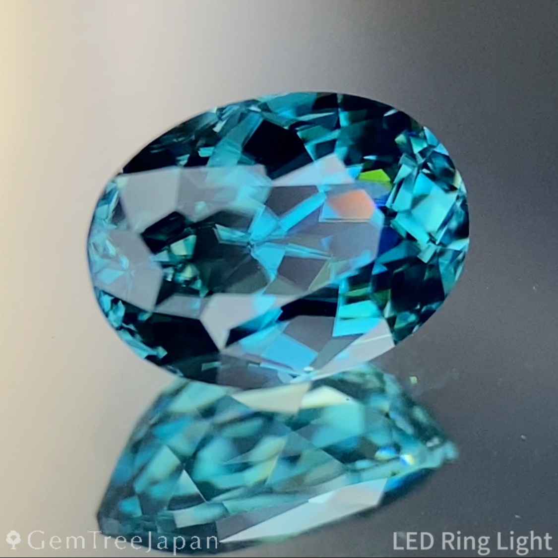 Greenish Blue Zircon 1.19ct / Cambodia
