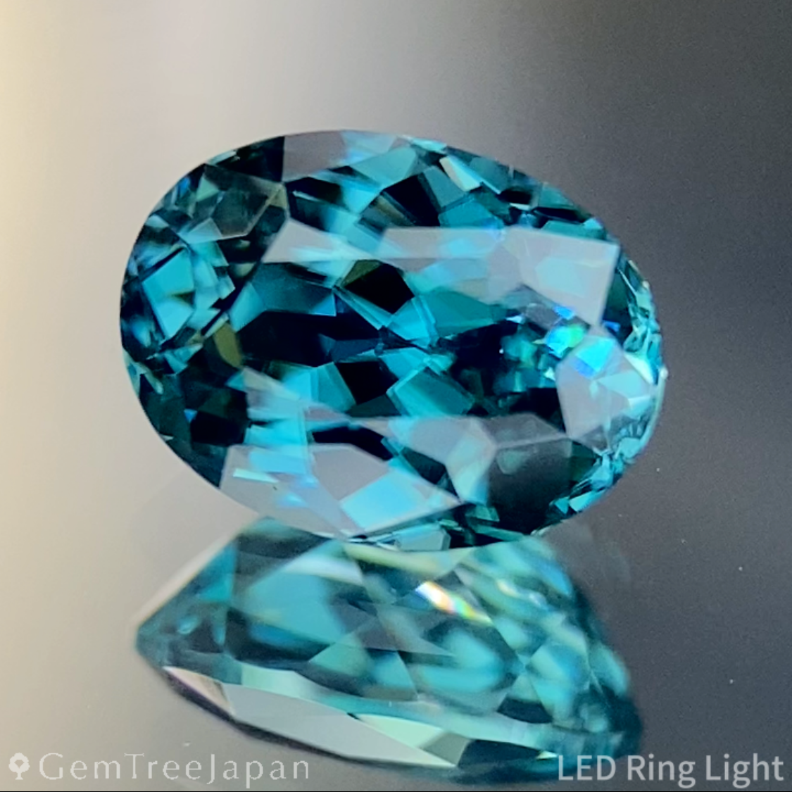 Greenish Blue Zircon 1.19ct / Cambodia