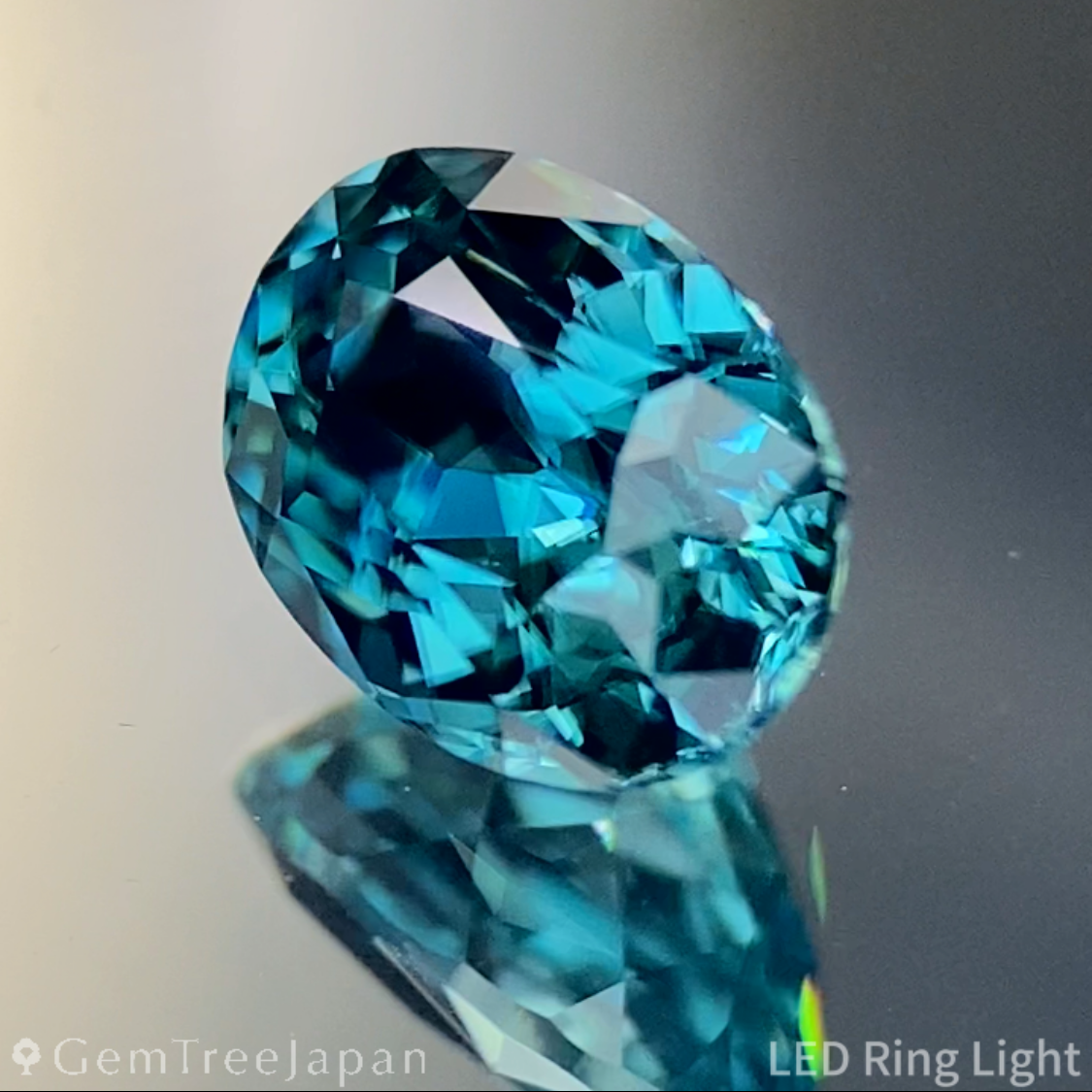 Greenish Blue Zircon 1.19ct / Cambodia