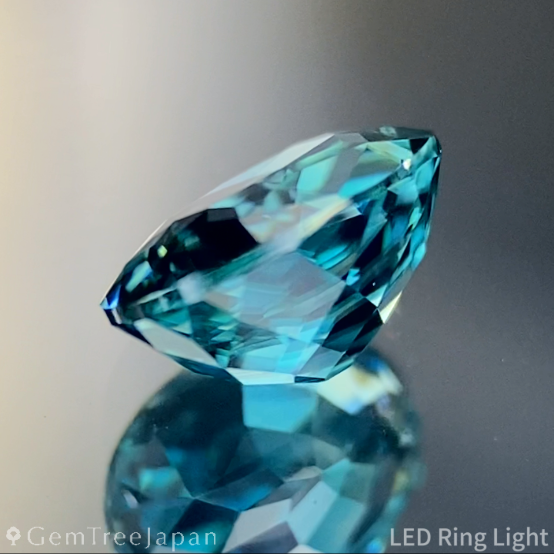 Greenish Blue Zircon 1.19ct / Cambodia