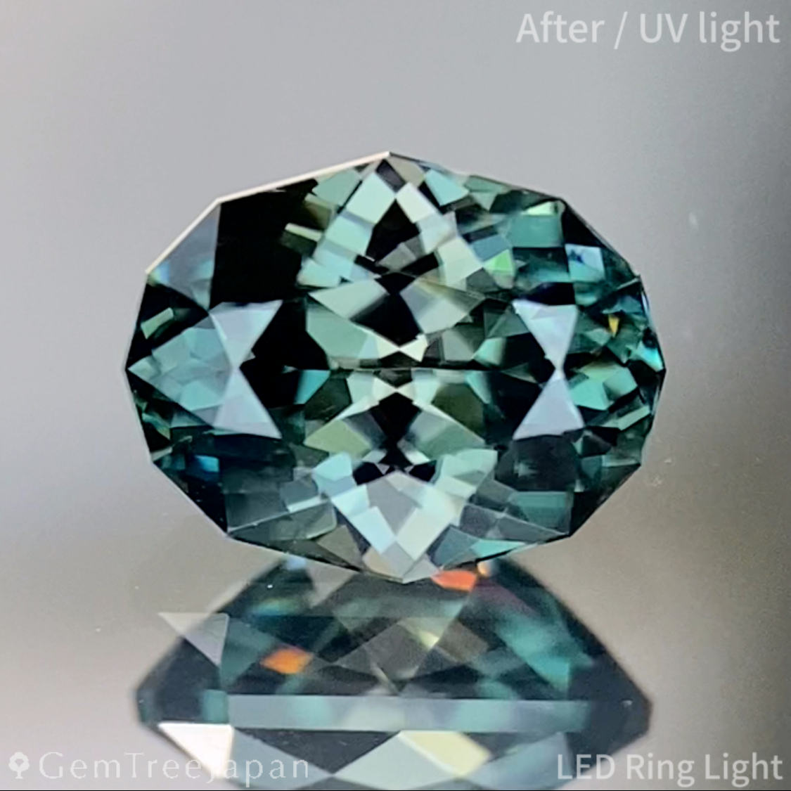 UV Tenebresent Zircon 1.183ct / Cambodia