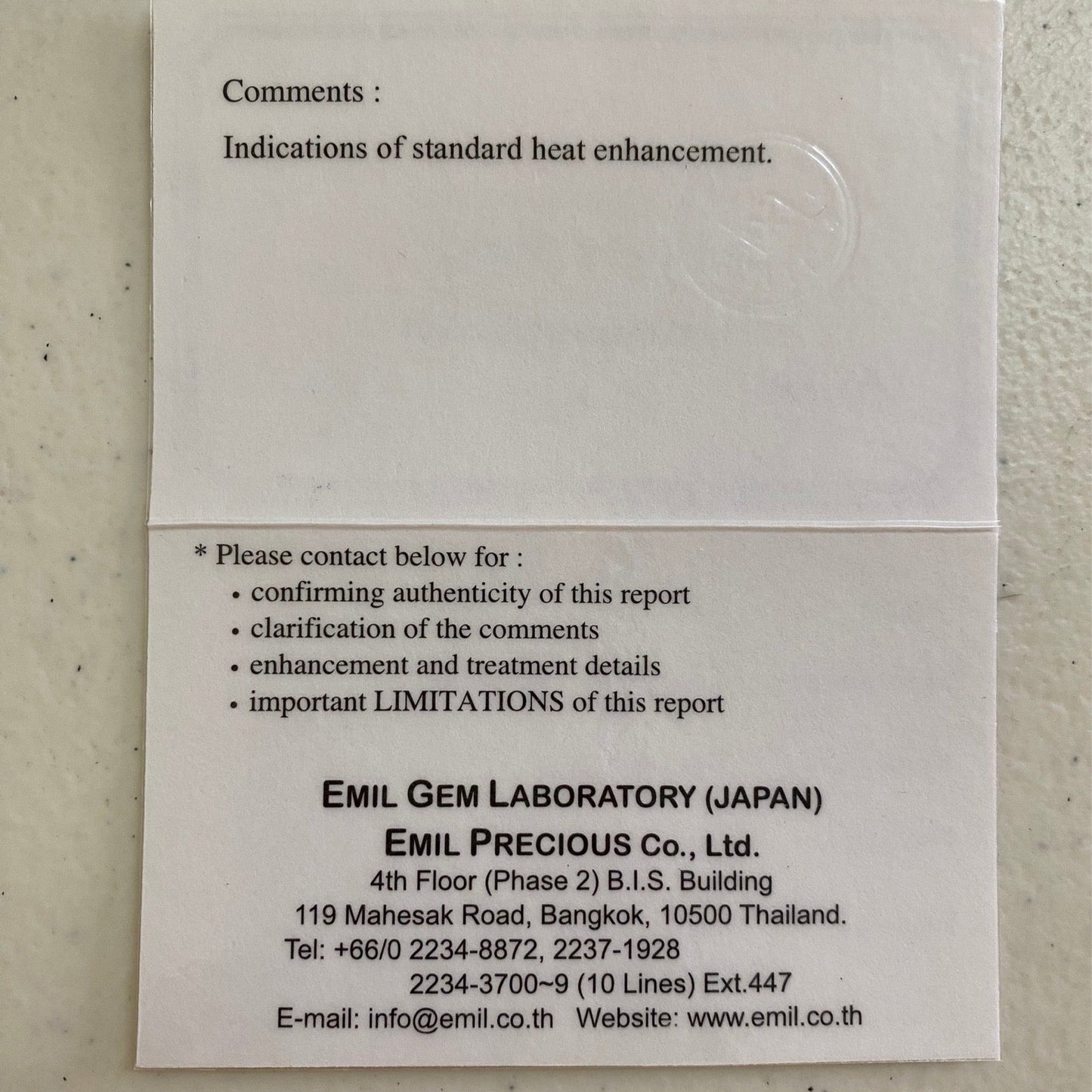 Parti-Color Sapphire 0.931ct / Cameroon