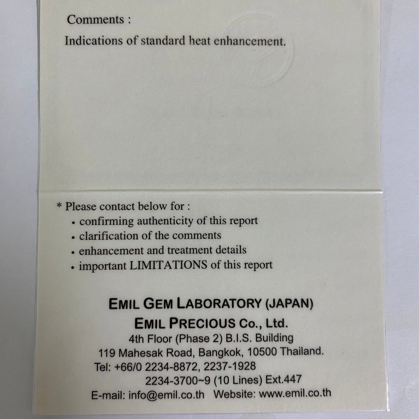 Cameroon Sapphire 0.719ct