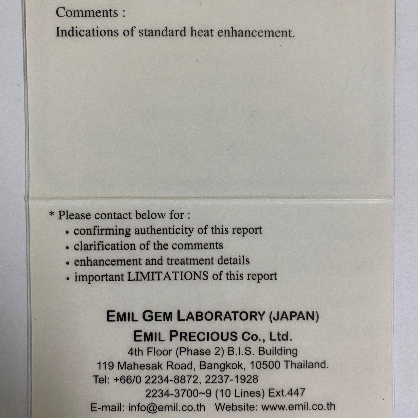 Ruby 0.233ct / Thailand