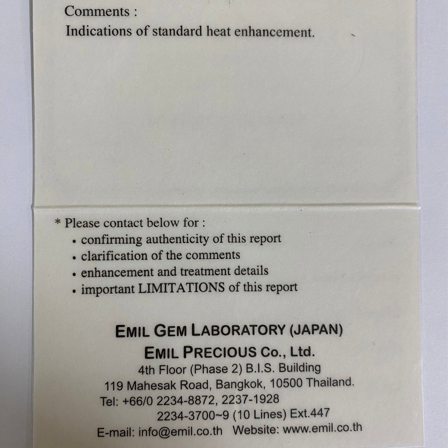 Ruby 0.103ct / Thailand