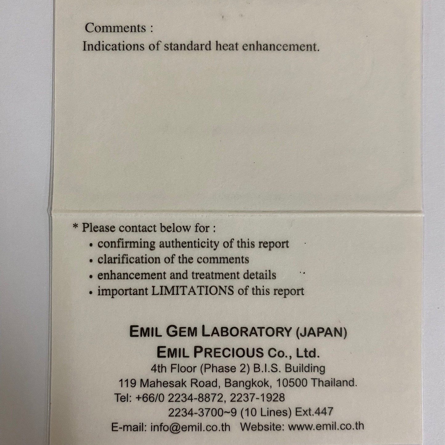 Ruby 0.227ct / Thailand