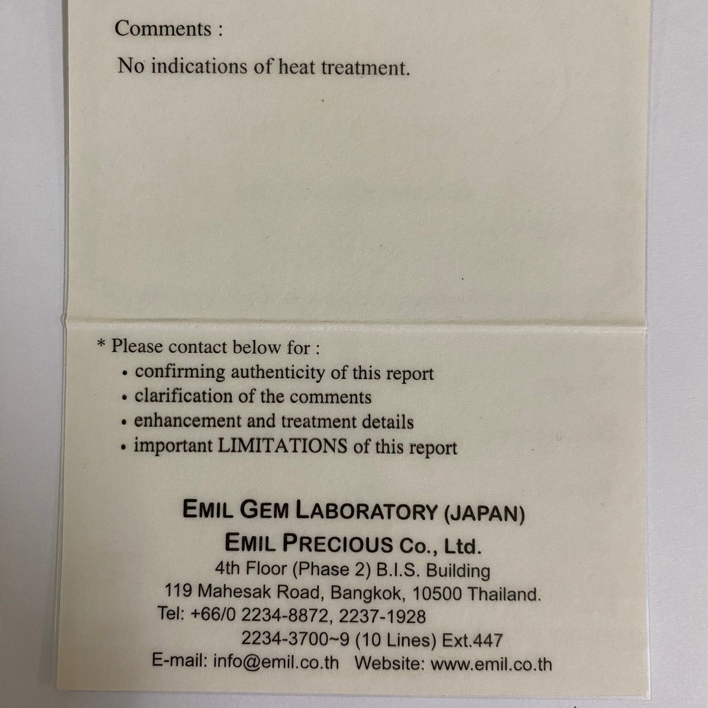 Un-Heat Ruby 0.188ct / Vietnam