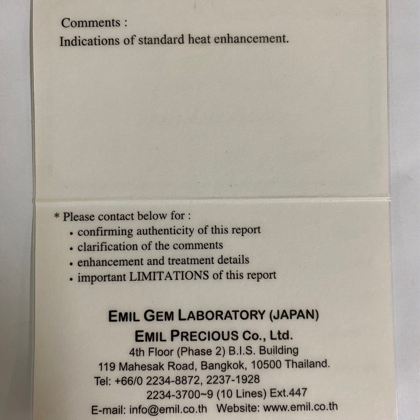 Kanchanaburi Sapphire 0.546ct / Thailand