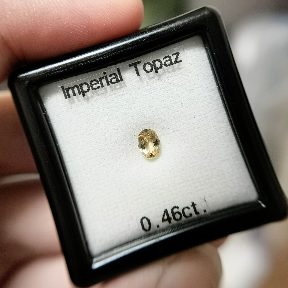 【Trial】Imperial Topaz 0.46ct / Brazil