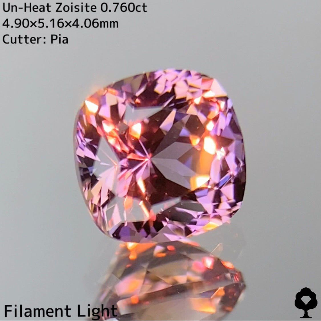 Un-Heat Zoisite 0.760ct / Tanzania