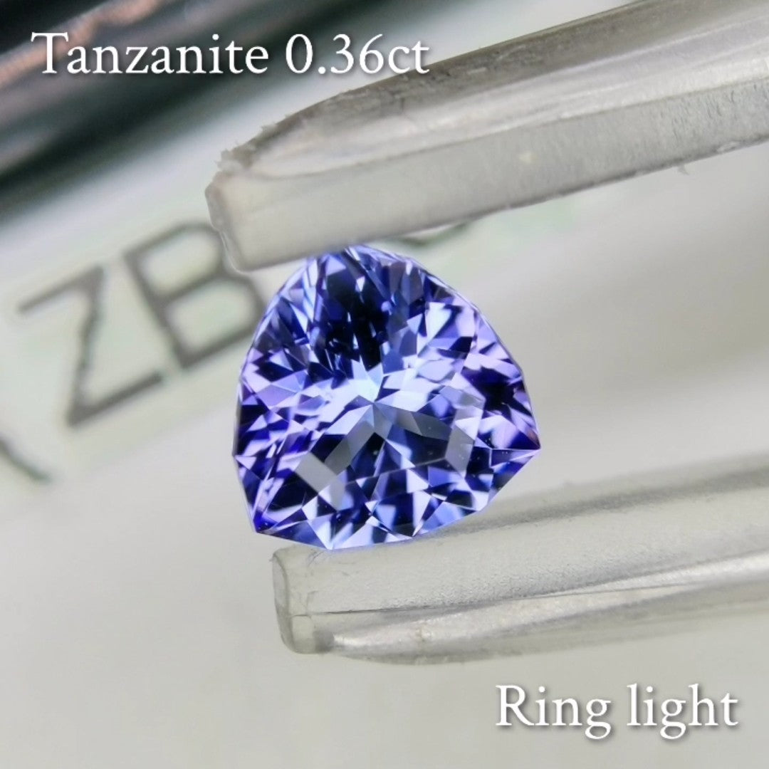 Tanzanite 0.36ct / ZB cut