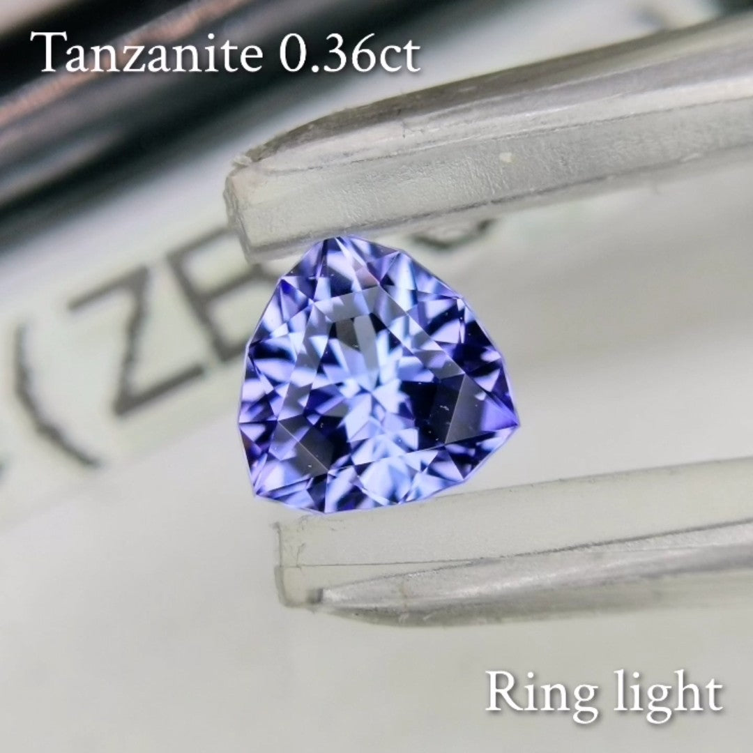 Tanzanite 0.36ct / ZB cut