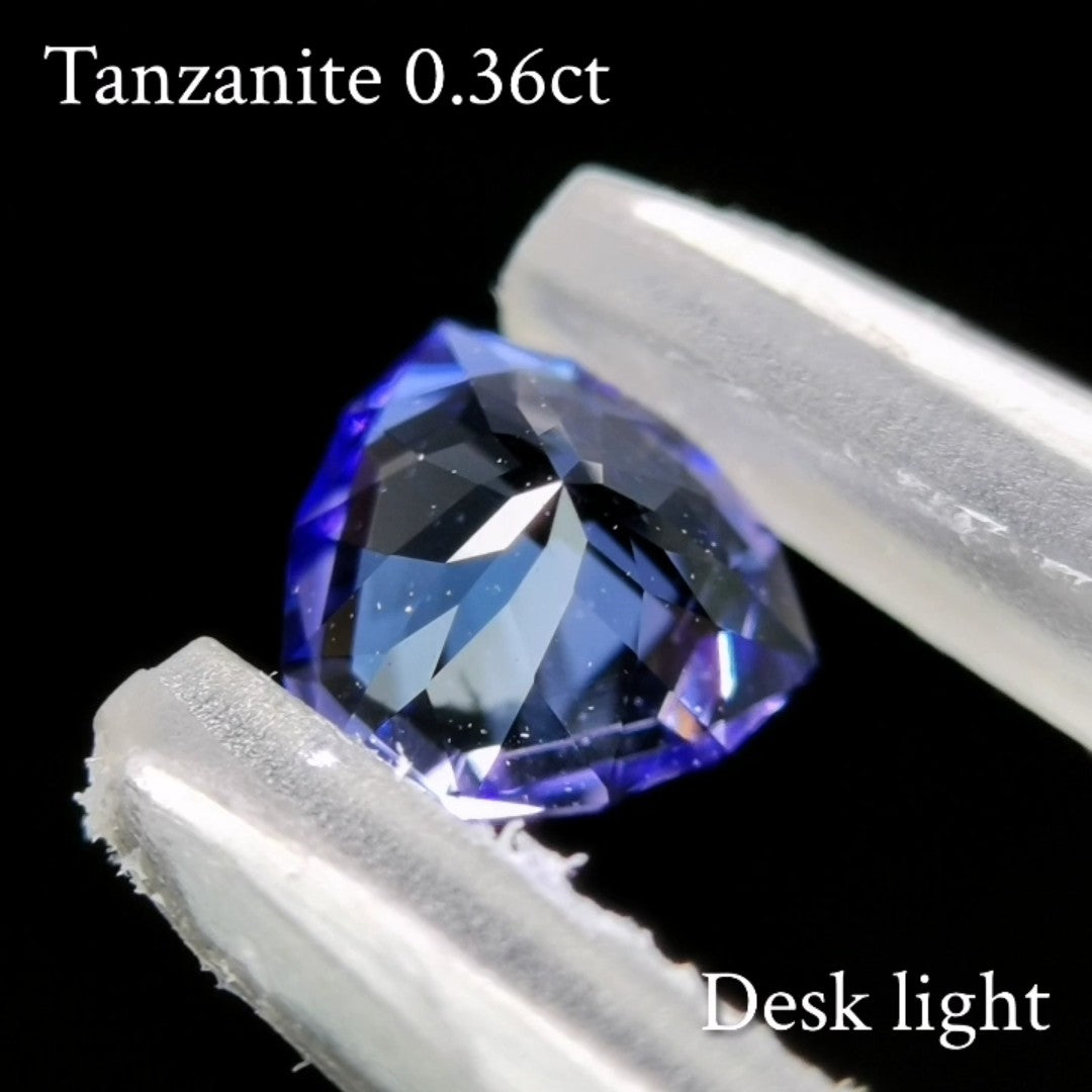 Tanzanite 0.36ct / ZB cut