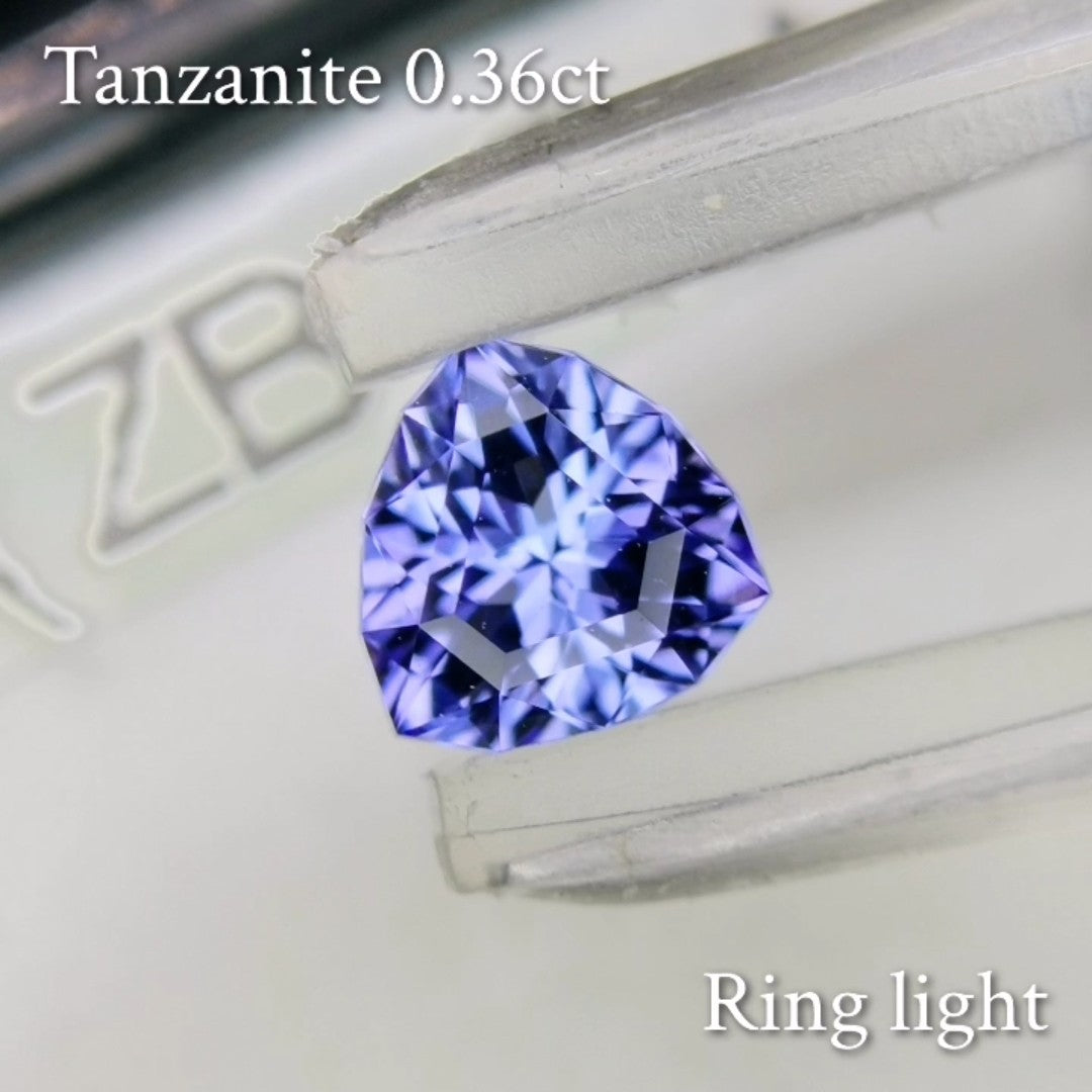 Tanzanite 0.36ct / ZB cut