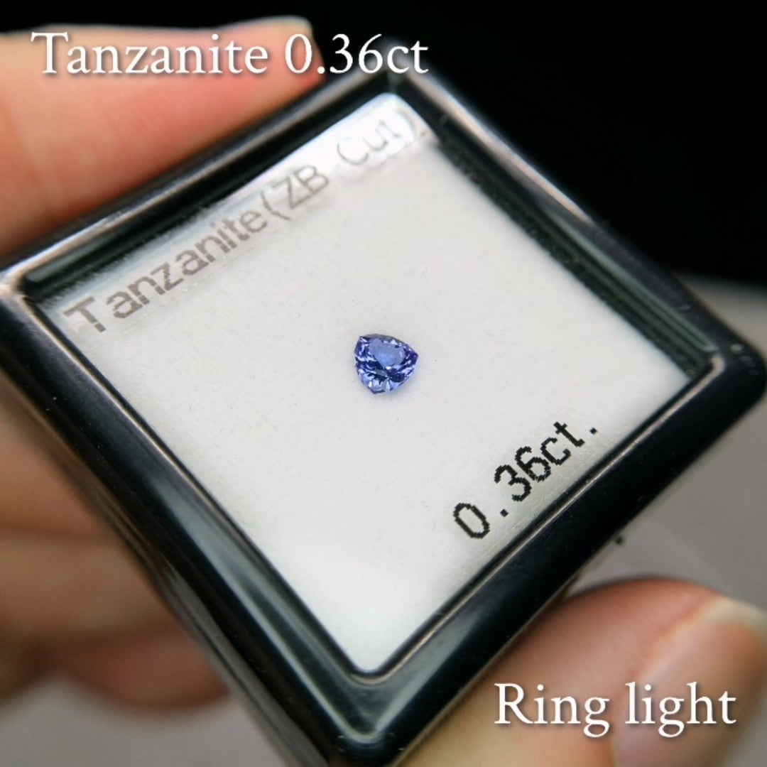 Tanzanite 0.36ct / ZB cut