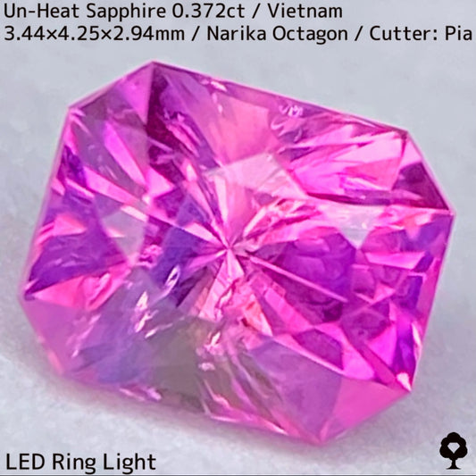 Un-Heat Sapphire 0.372ct / Vietnam