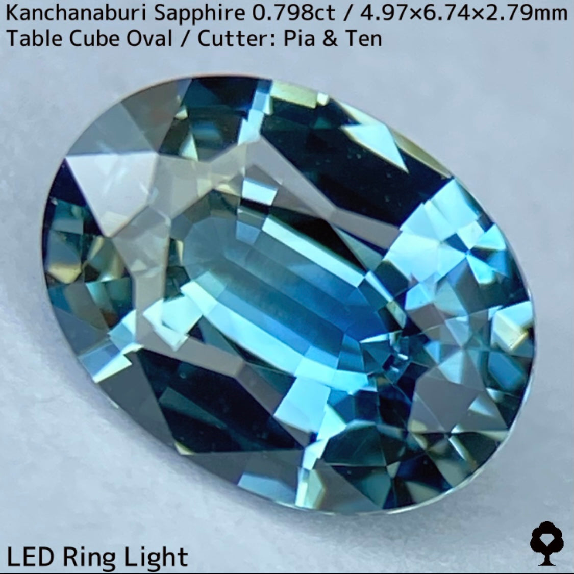 Kanchanaburi Sapphire 0.798ct