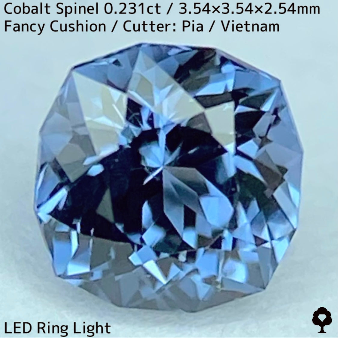 Cobalt Spinel 0.231ct / Vietnam