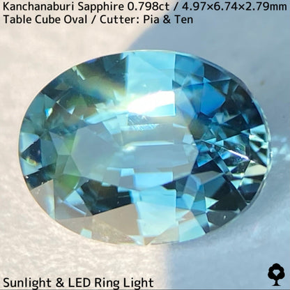 Kanchanaburi Sapphire 0.798ct