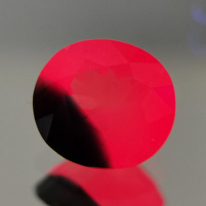 【Trial】“Dark Blue ＆ Silky Pink” Un-Heat Parti-Color Sapphire 1.010ct / Vietnam