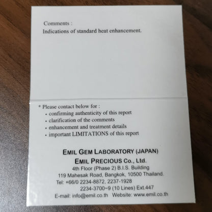 Kanchanaburi Sapphire 0.741ct / Thailand