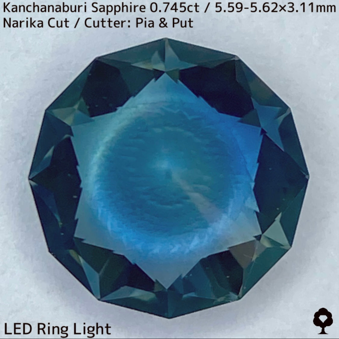 Kanchanaburi Sapphire 0.745ct