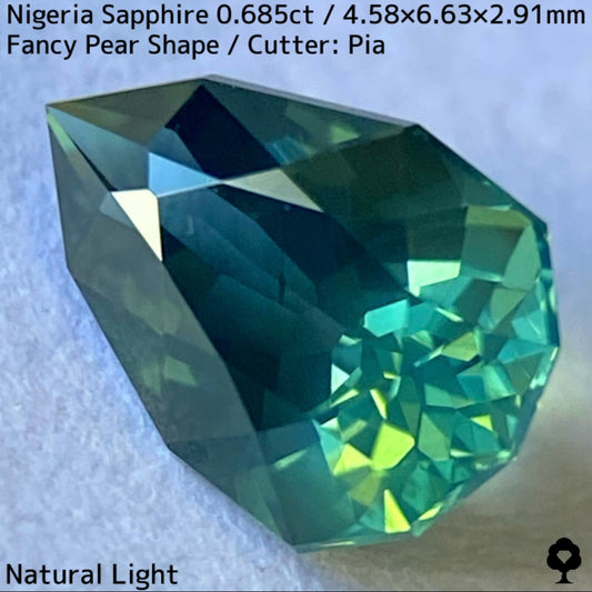 Un-Heat Sapphire 0.685ct / Nigeria