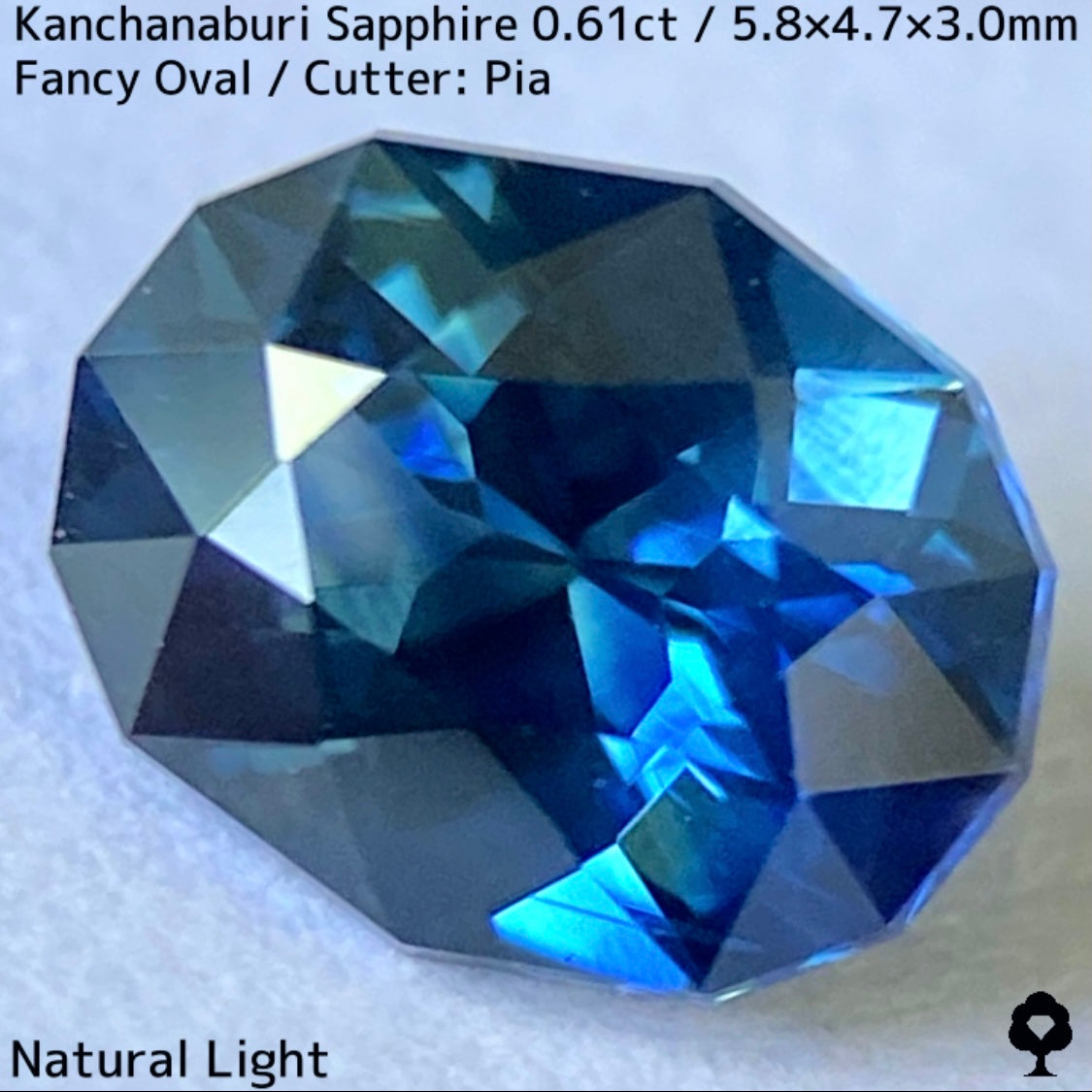 Kanchanaburi Sapphire 0.61ct