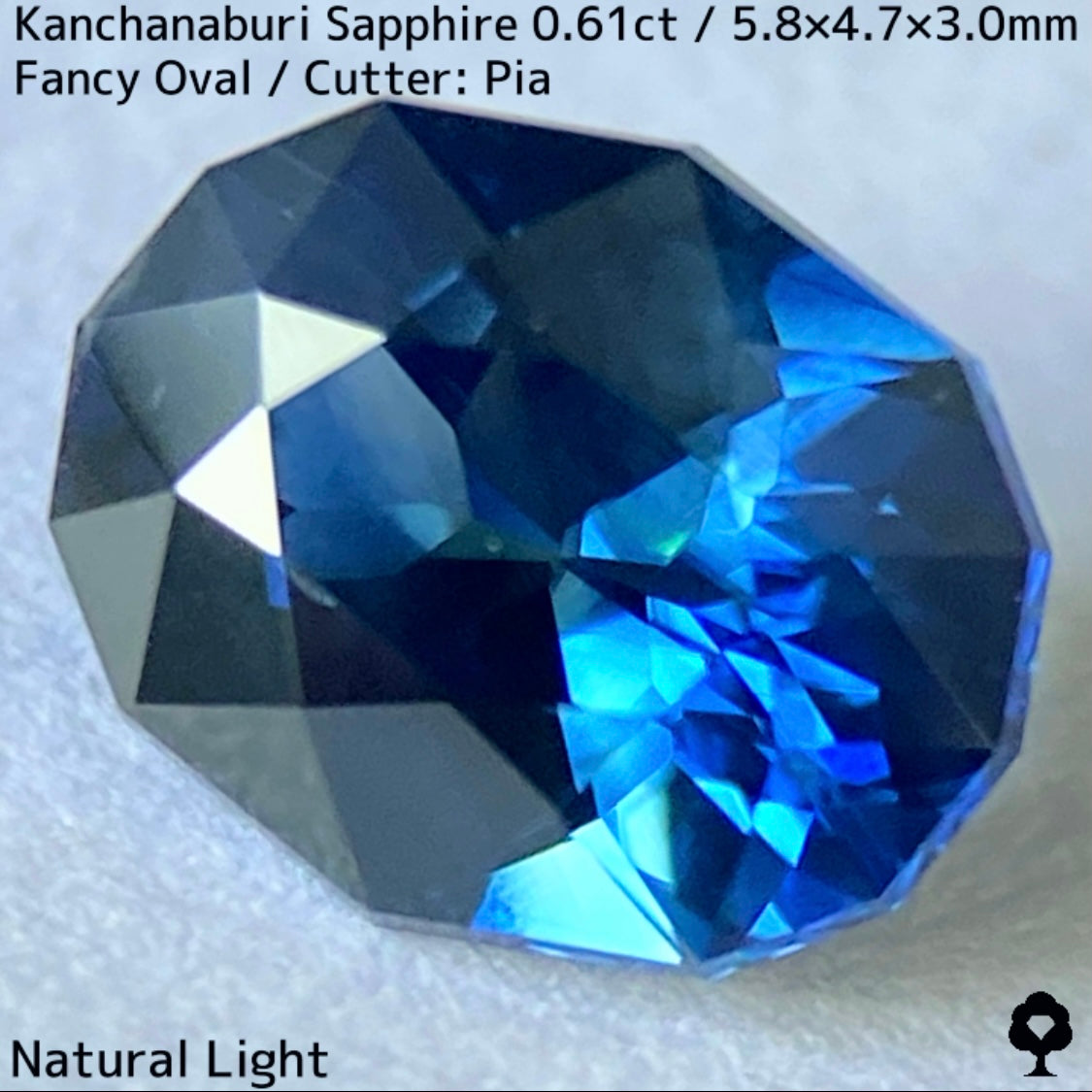 Kanchanaburi Sapphire 0.61ct