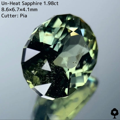 [For customers only] Unheated sapphire 1.98ct★Live-only extra price★