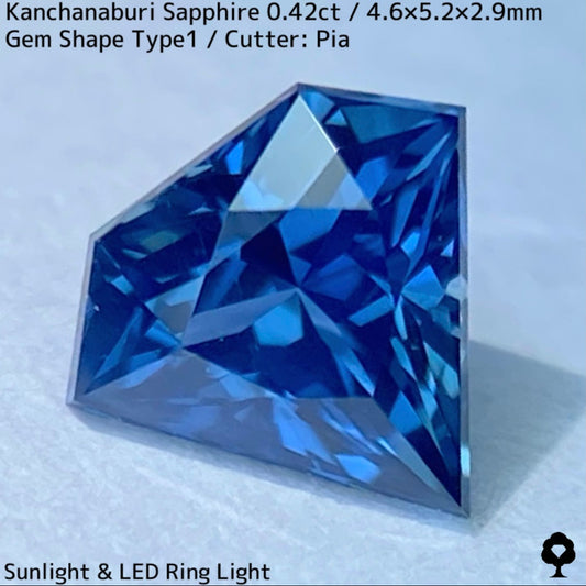 Kanchanaburi Sapphire 0.42ct