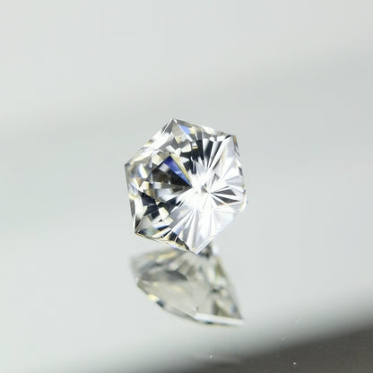 【Trial】“Snowflake” Colorless Zircon 0.38ct / Cambodia