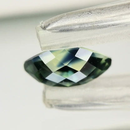 【Trial】“Chess Cut” Parti-Color Sapphire 0.444ct / Nigeria
