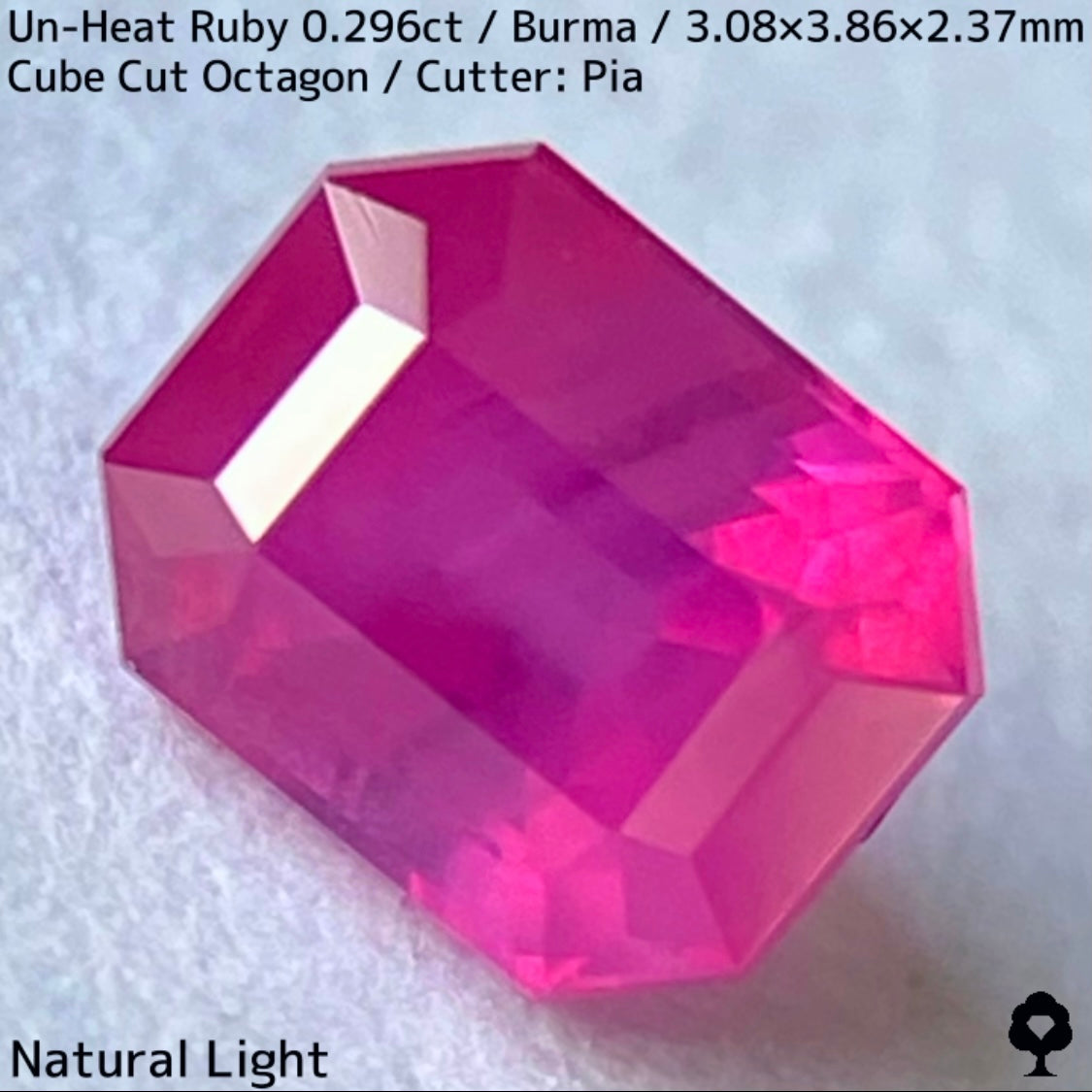 Un-Heat Ruby 0.296ct / Burma – IRMO.JP